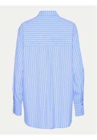 Kaffe Koszula Mackie 10508855 Niebieski Relaxed Fit. Kolor: niebieski. Materiał: bawełna, syntetyk #4