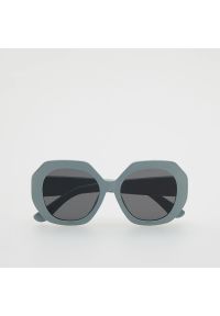 Reserved - Okulary przeciwsłoneczne - Niebieski. Kolor: niebieski