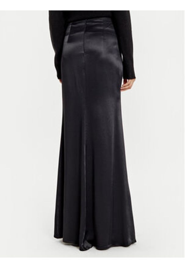 ACCESS FASHION Spódnica maxi 44-6027-198 Czarny Regular Fit. Kolor: czarny. Materiał: wiskoza