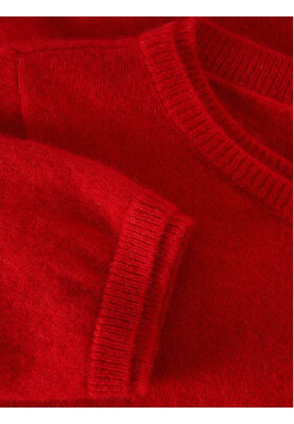 Tatuum Sweter Lemon T2422.095B Czerwony Regular Fit. Kolor: czerwony. Materiał: kaszmir