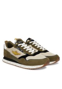 Aeronautica Militare Sneakersy 261SC0288UCT03545 Zielony. Kolor: zielony. Materiał: materiał #3