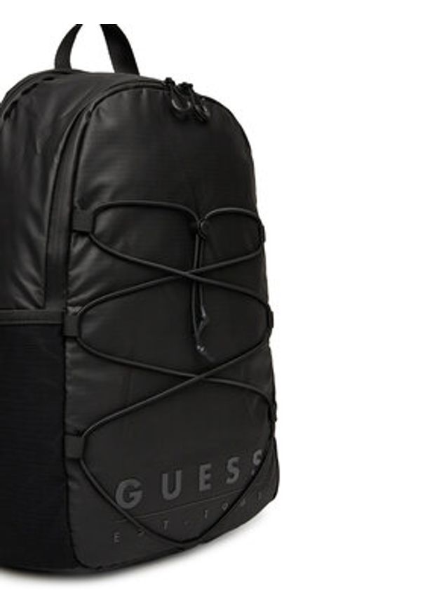 Guess Plecak HMSOWU P5330 Czarny. Kolor: czarny. Materiał: materiał