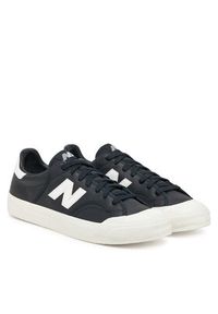 New Balance Trampki BB100LBK Czarny. Kolor: czarny. Materiał: skóra
