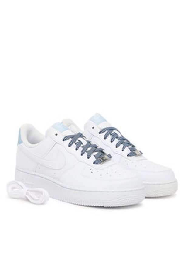 Nike Sneakersy Air Force 1 `07IB7167 101 Biały. Kolor: biały. Materiał: skóra. Model: Nike Air Force