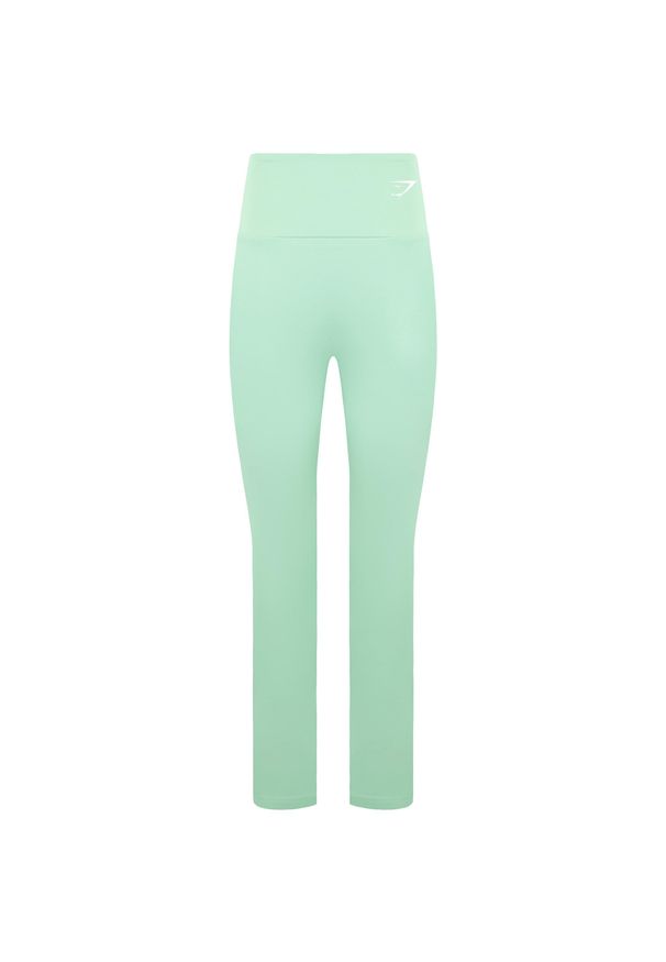 GYMSHARK - Legginsy treningowe damskie Gymshark Training Full Lenght. Kolor: zielony. Sport: fitness