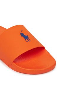Polo Ralph Lauren Klapki Signature Pony 809965075002 Pomarańczowy. Kolor: pomarańczowy