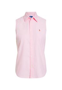 Polo Ralph Lauren Koszula 211968896003 Różowy Classic Fit. Typ kołnierza: polo. Kolor: różowy. Materiał: bawełna #5