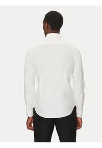 Hugo - HUGO Koszula Ermo 50539307 Biały Slim Fit. Kolor: biały. Materiał: bawełna #5