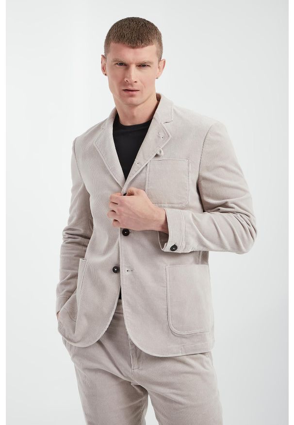 Liu Jo - Marynarka męska sztruksowa LIU JO. Materiał: sztruks