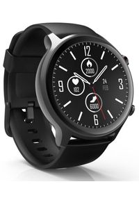 hama - Smartwatch Hama Fit Watch 6910 czarny. Rodzaj zegarka: smartwatch. Kolor: czarny. Styl: sportowy