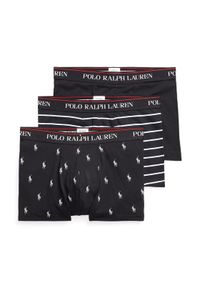 Polo Ralph Lauren Komplet 3 par bokserek 714830299009 Czarny. Kolor: czarny. Materiał: bawełna