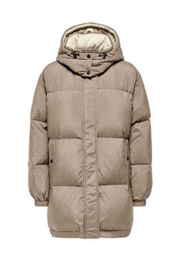 only - ONLY Kurtka zimowa 15294690 Beżowy Regular Fit. Kolor: beżowy. Materiał: syntetyk. Sezon: zima
