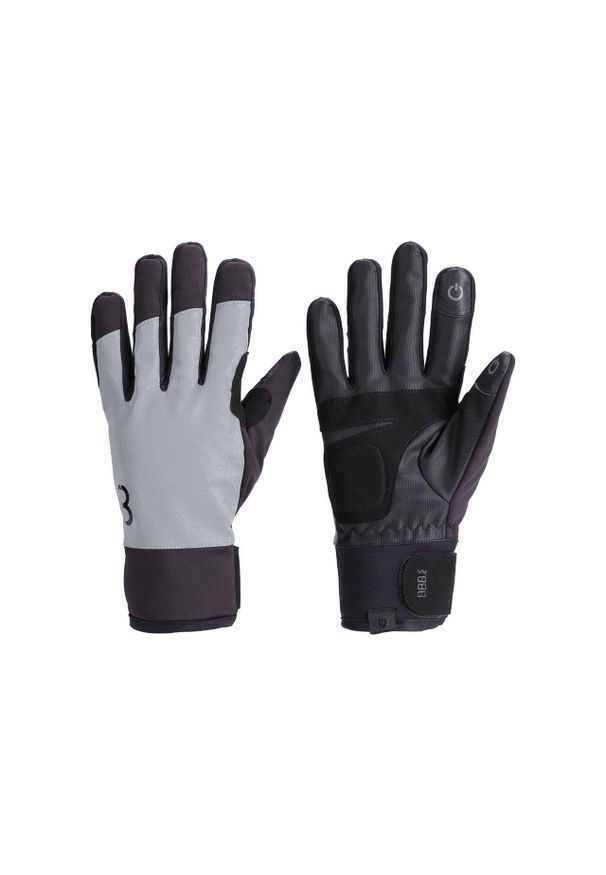 BBB CYCLING - Odblaskowe rękawice zimowe BBB Cycling ColdShield. Kolor: czarny. Sezon: zima. Sport: kolarstwo