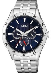 Zegarek QQ Zegarek męski QQ CE02-202 srebrny. Kolor: srebrny #1