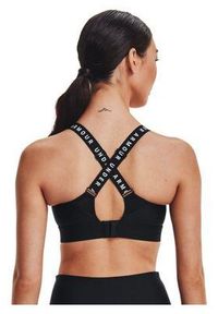 Stanik fitness cardio Under Armour Infinity High. Kolor: czarny. Sport: fitness