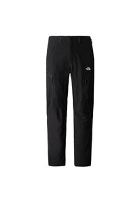 Spodnie The North Face Exploration Reg Tapered 0A7Z96JK31 - czarne. Kolor: czarny. Materiał: materiał, nylon, skóra, elastan. Sport: turystyka piesza #1
