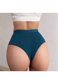 Intica - Brazyliany z wysokim stanem z elastycznego materiału Heddie. Stan: podwyższony. Kolor: biały. Materiał: materiał #3