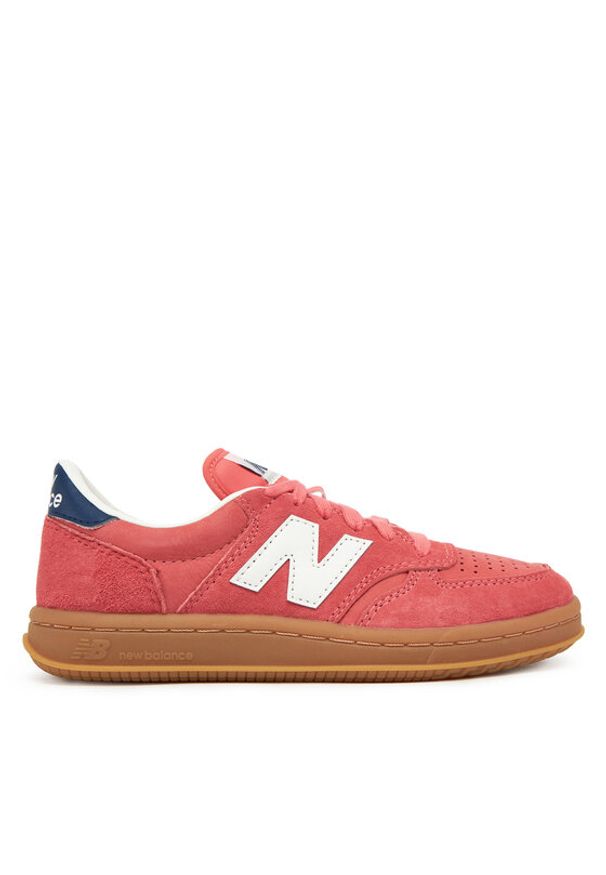 New Balance Sneakersy CT500AB Czerwony. Kolor: czerwony. Materiał: skóra, zamsz