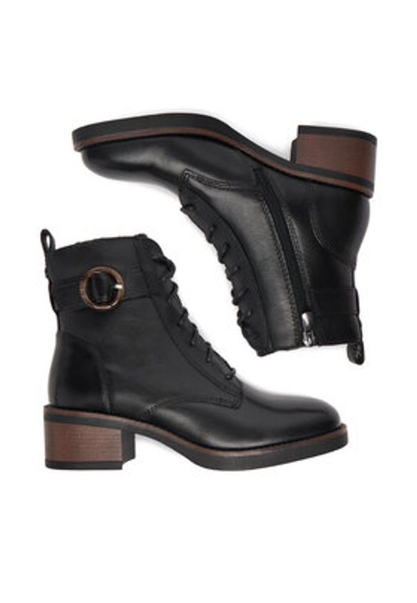 Lasocki Botki CEO-RST-6372-02 Czarny. Kolor: czarny. Materiał: skóra