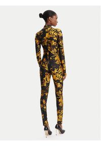 Versace Jeans Couture Kombinezon 79HAN006 JS501 Czarny Slim Fit. Kolor: czarny. Materiał: syntetyk