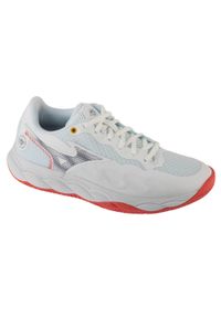Mizuno - Buty do tenisa damskie, Wave Enforce Court AC Tennis. Kolor: biały. Model: Mizuno Wave. Sport: tenis #1