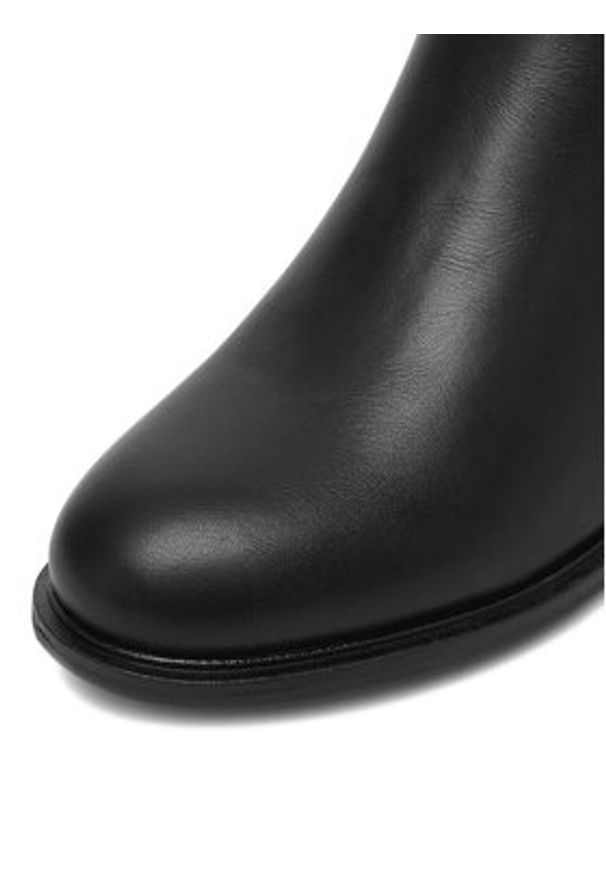 DeeZee Botki HX20207-291 Czarny. Kolor: czarny. Materiał: syntetyk, materiał
