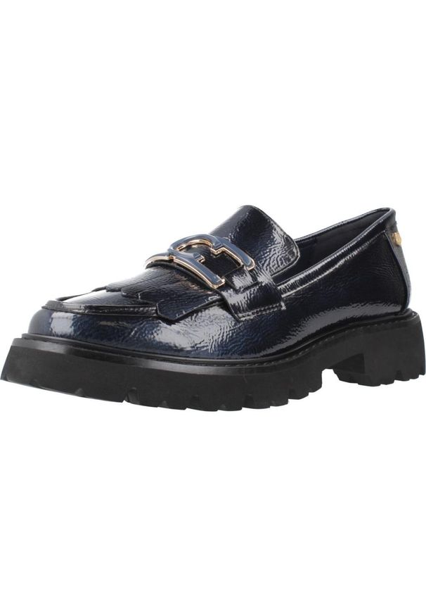 Carmela - Buty CARMELA 162698C Czarny. Okazja: na co dzień. Kolor: czarny. Materiał: skóra