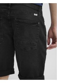 Blend Szorty jeansowe 20715422 Czarny Regular Fit. Kolor: czarny. Materiał: bawełna #7