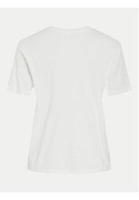Vila T-Shirt Sybil 14097370 Biały Regular Fit. Kolor: biały. Materiał: bawełna #3