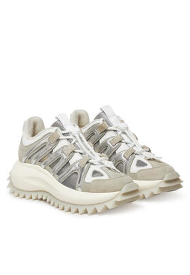 Vic Matié Sneakersy 1G3200D D22BQ4TI05 Szary. Kolor: szary. Materiał: skóra, zamsz
