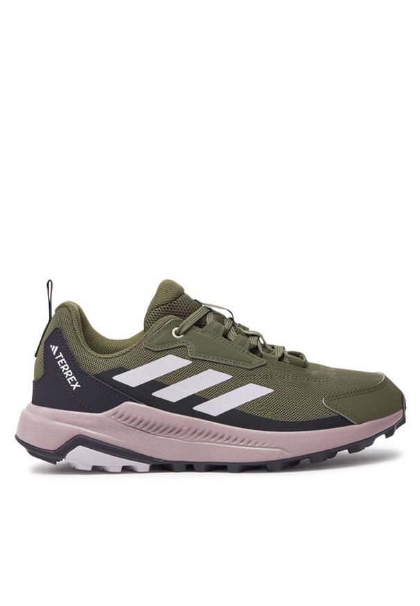 Adidas - adidas Trekkingi Terrex Anylander ID3463 Zielony. Kolor: zielony. Materiał: mesh, materiał