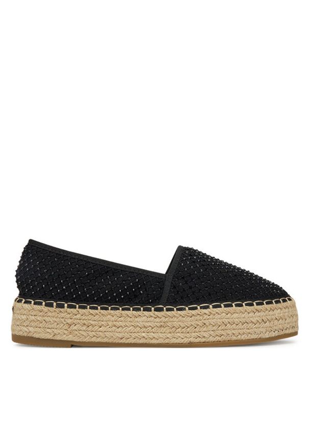 DeeZee Espadryle 3H39248-1 Czarny. Kolor: czarny. Materiał: materiał