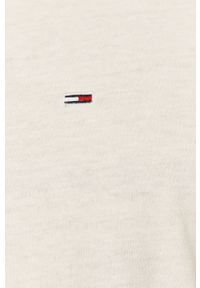 Tommy Jeans - T-shirt DM0DM09587. Okazja: na co dzień. Kolor: biały. Materiał: dzianina. Styl: casual #5