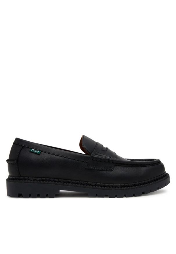 Polo Ralph Lauren Mokasyny Jett Lug-Sole 803961420001 Czarny. Kolor: czarny. Materiał: skóra