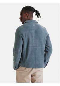 Milestone Kurtka skórzana Valerio 612205 60790 Niebieski Regular Fit. Kolor: niebieski. Materiał: welur #5