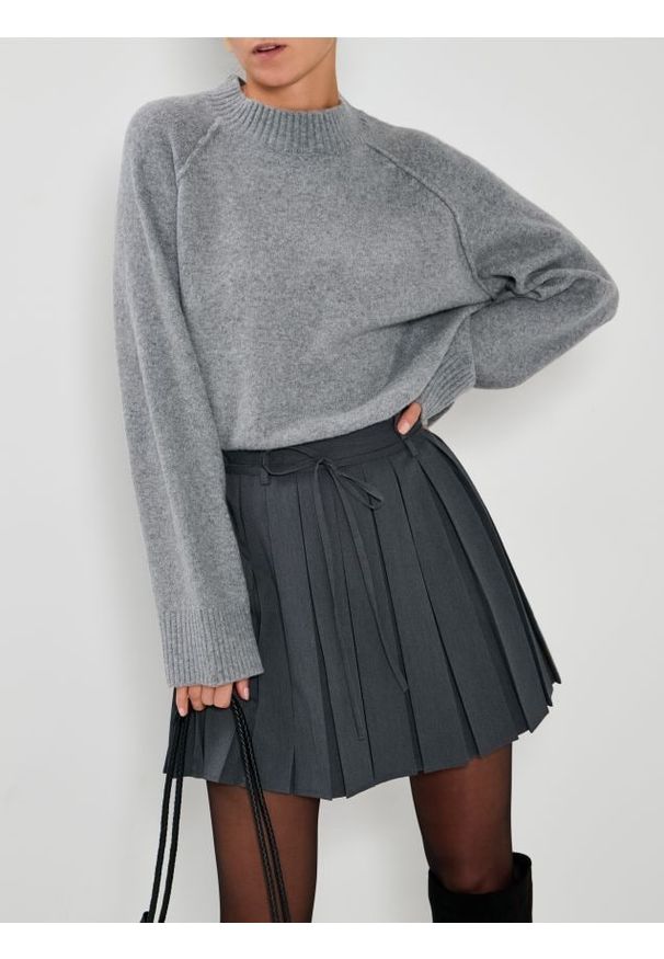 Sinsay - Sweter basic - szary. Kolor: szary