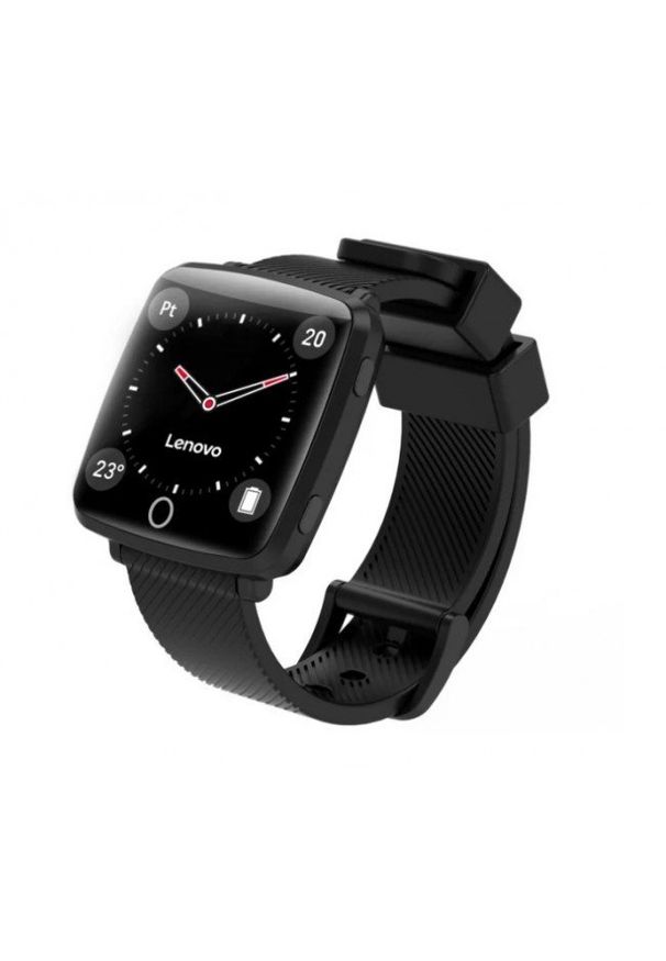 LENOVO - Smartwatch Lenovo Carme czarny. Rodzaj zegarka: smartwatch. Kolor: czarny