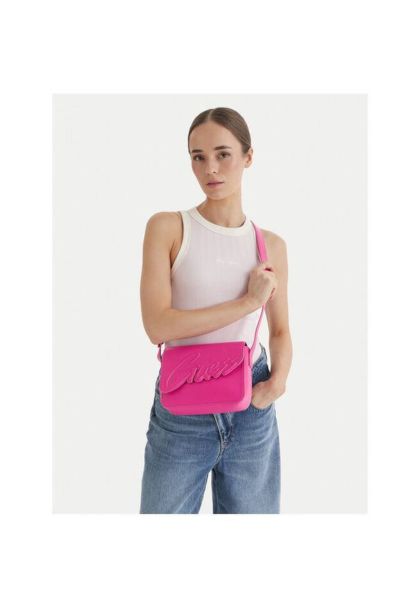 Torebka Guess. Kolor: różowy