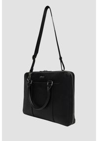 Guess - GUESS Czarna aktówka Parma. Kolor: czarny. Materiał: materiał. Styl: biznesowy, elegancki, casual #6