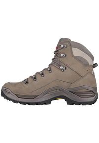 Buty trekkingowe męskie Lowa Renegade Evo Mid Gtx. Zapięcie: sznurówki. Kolor: brązowy. Materiał: guma, skóra, tkanina, materiał, syntetyk. Szerokość cholewki: normalna