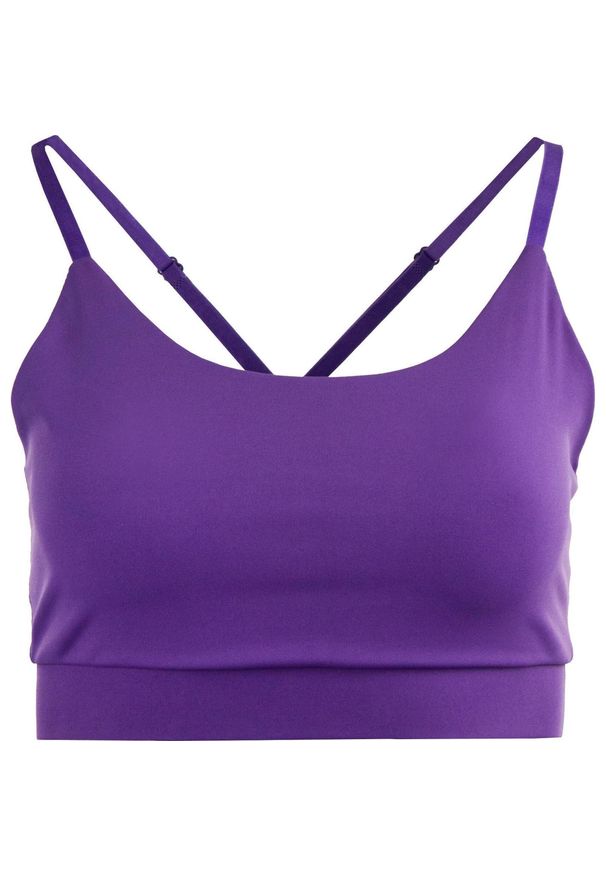 ZOOPLEMENTS - ATHL DPT Yoga damski biustonosz sportowy, lila, S. Kolor: fioletowy. Długość rękawa: na ramiączkach. Sport: fitness, joga i pilates, bieganie