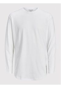 Jack & Jones Longsleeve Noa 12190128 Biały Loose Leg. Kolor: biały. Materiał: bawełna. Długość rękawa: długi rękaw #6