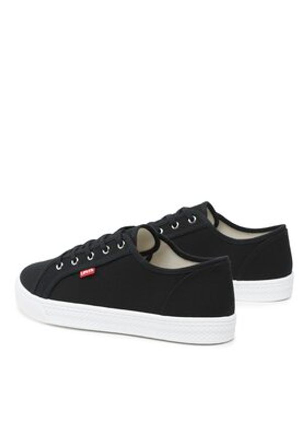 Levi's® Tenisówki 225832-1733-59 Czarny. Kolor: czarny. Materiał: materiał