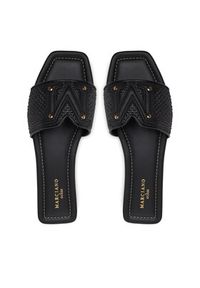 Marciano Guess Klapki 5GGZ39 7329A Czarny. Kolor: czarny. Materiał: skóra #5
