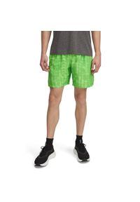 Szorty Under Armour Launch 7". Kolor: zielony. Sport: bieganie #1