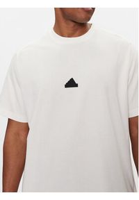 Adidas - adidas T-Shirt Z.N.E. IN7097 Biały Loose Fit. Kolor: biały. Materiał: bawełna #3