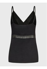 Femilet by Chantelle Koszulka piżamowa Jazz FNA510 Czarny Regular Fit. Kolor: czarny. Materiał: syntetyk #2