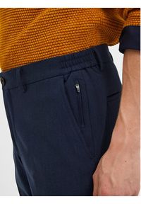 Selected Homme Spodnie materiałowe 16085270 Granatowy Slim Fit. Kolor: niebieski. Materiał: materiał #2