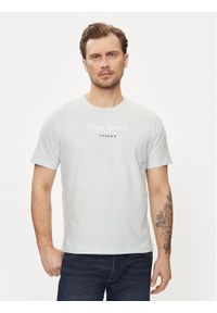 Pepe Jeans T-Shirt Eggo N PM508208 Niebieski Regular Fit. Kolor: niebieski. Materiał: bawełna