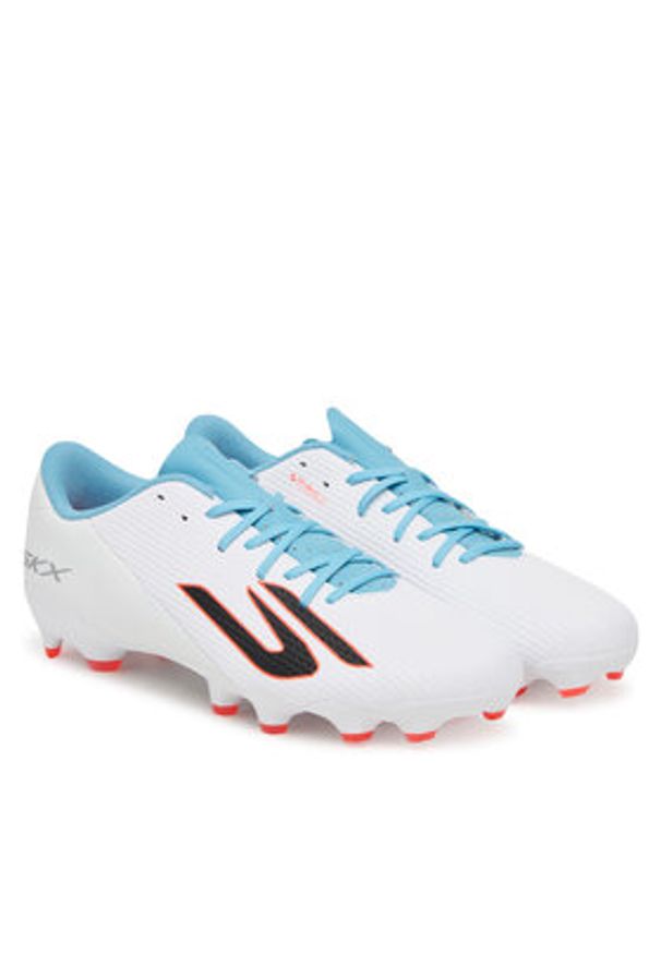 skechers - Skechers Buty do piłki nożnej Gold Fg 252116 WTQP Biały. Kolor: biały. Materiał: skóra
